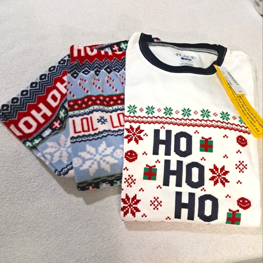 Children's Place Christmas pajama set's! NWT! Girls SZ. XL/14